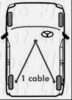 FIRST LINE FKB1209 Cable, parking brake